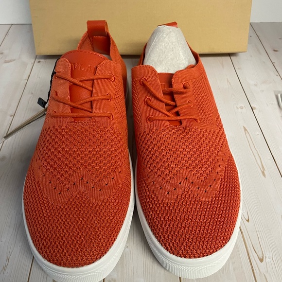 Vibrant Orange Women's Sneakers new in box - Picture 2 of 10